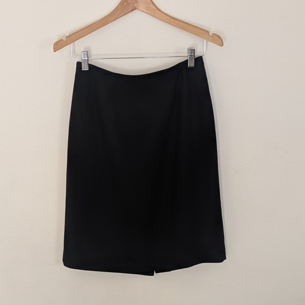 Le Suit Black Pencil Skirt Knee-Length Workwear